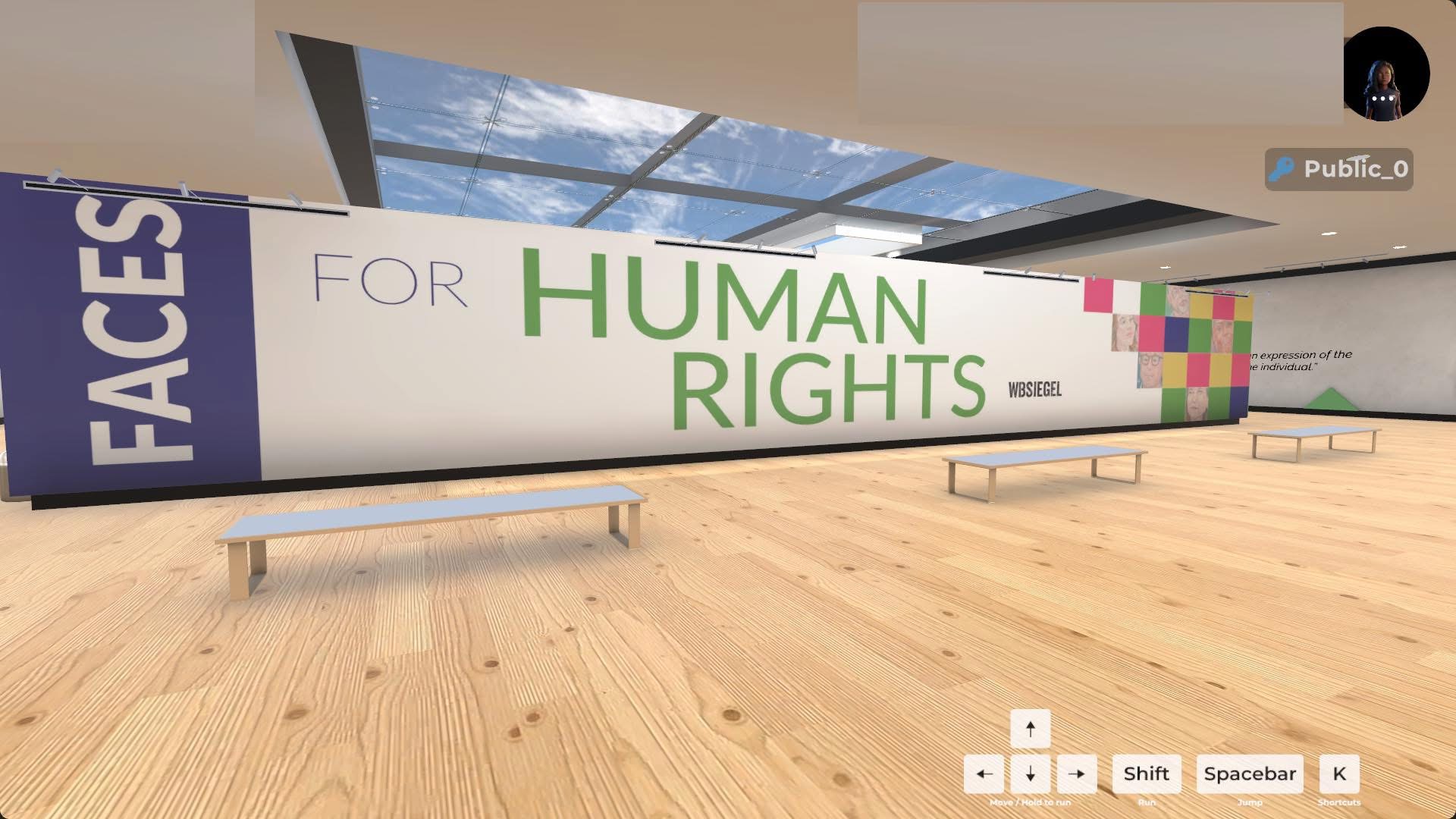 Faces for Human Rights